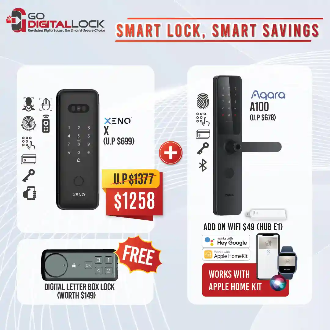 Digital Lock Bundle Promotion - Smart Lock, Smart Savings Sale 2025
