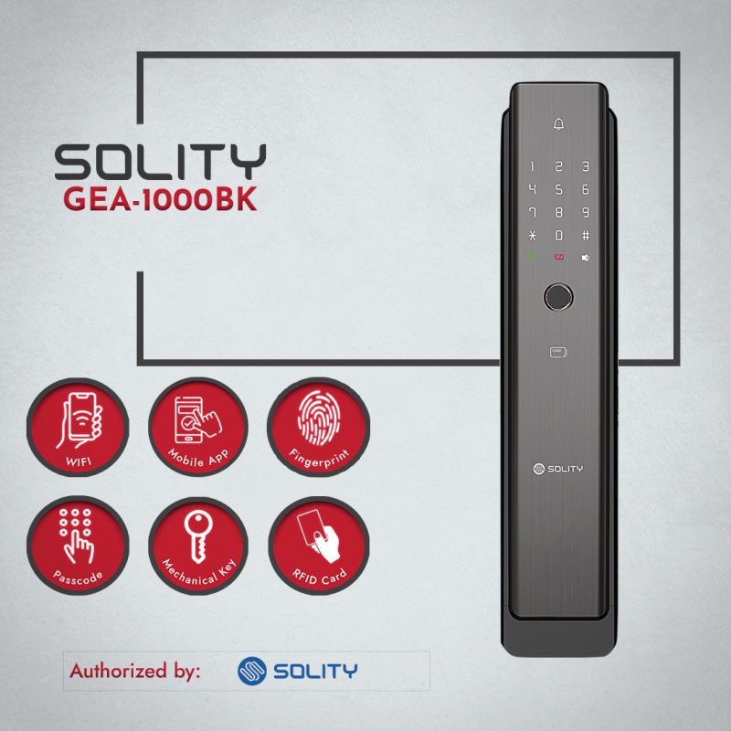 Solity GEA 1000 BK digital lock