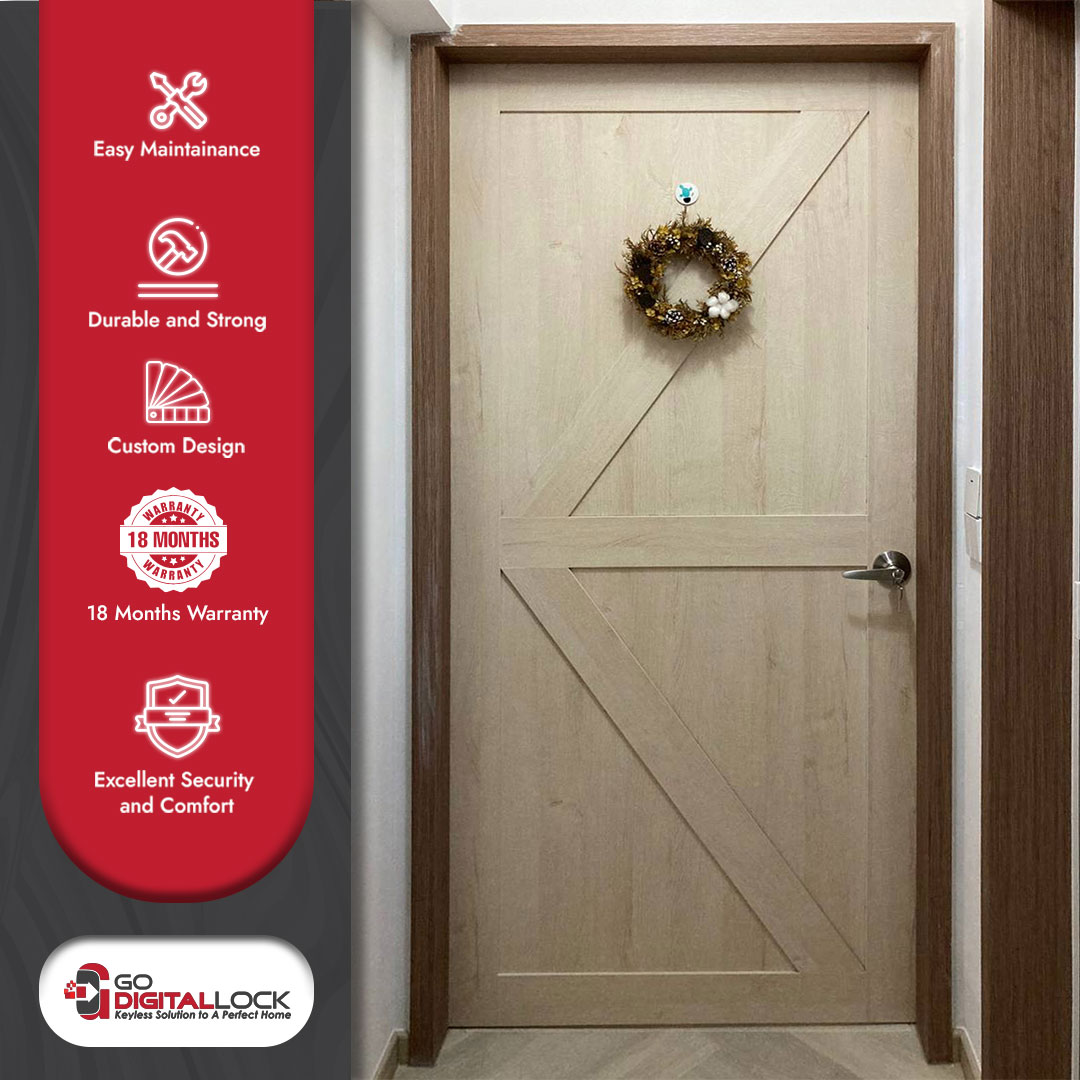 Full Solid Laminate Barn Door- Sound Resistance - Image 2