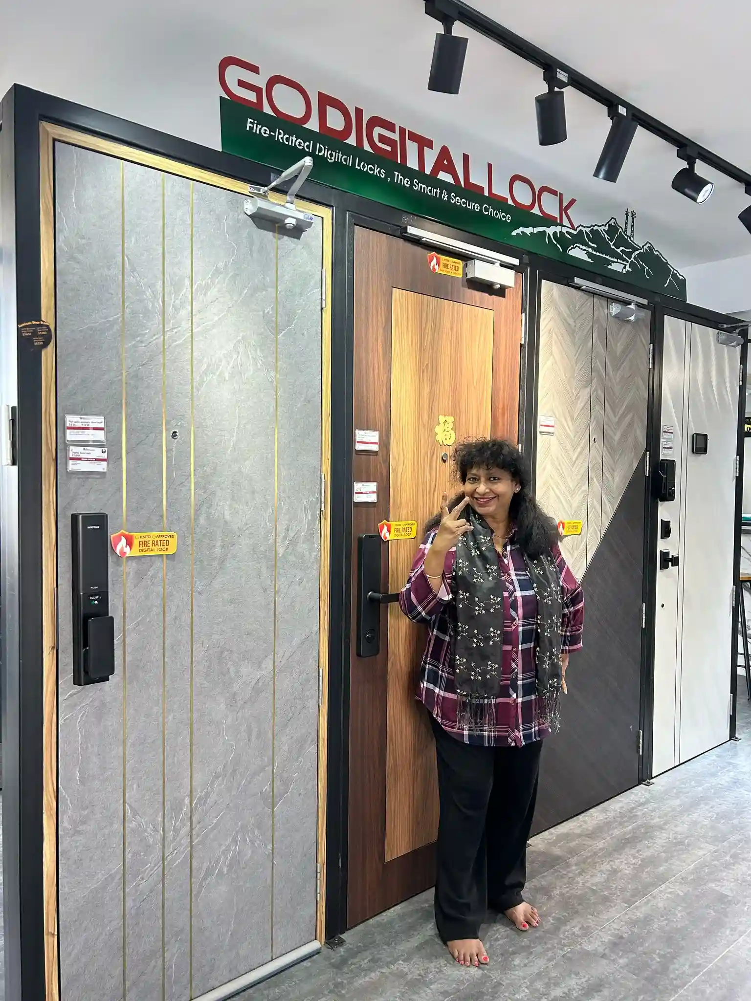 Go Digital Lock Happy Customers