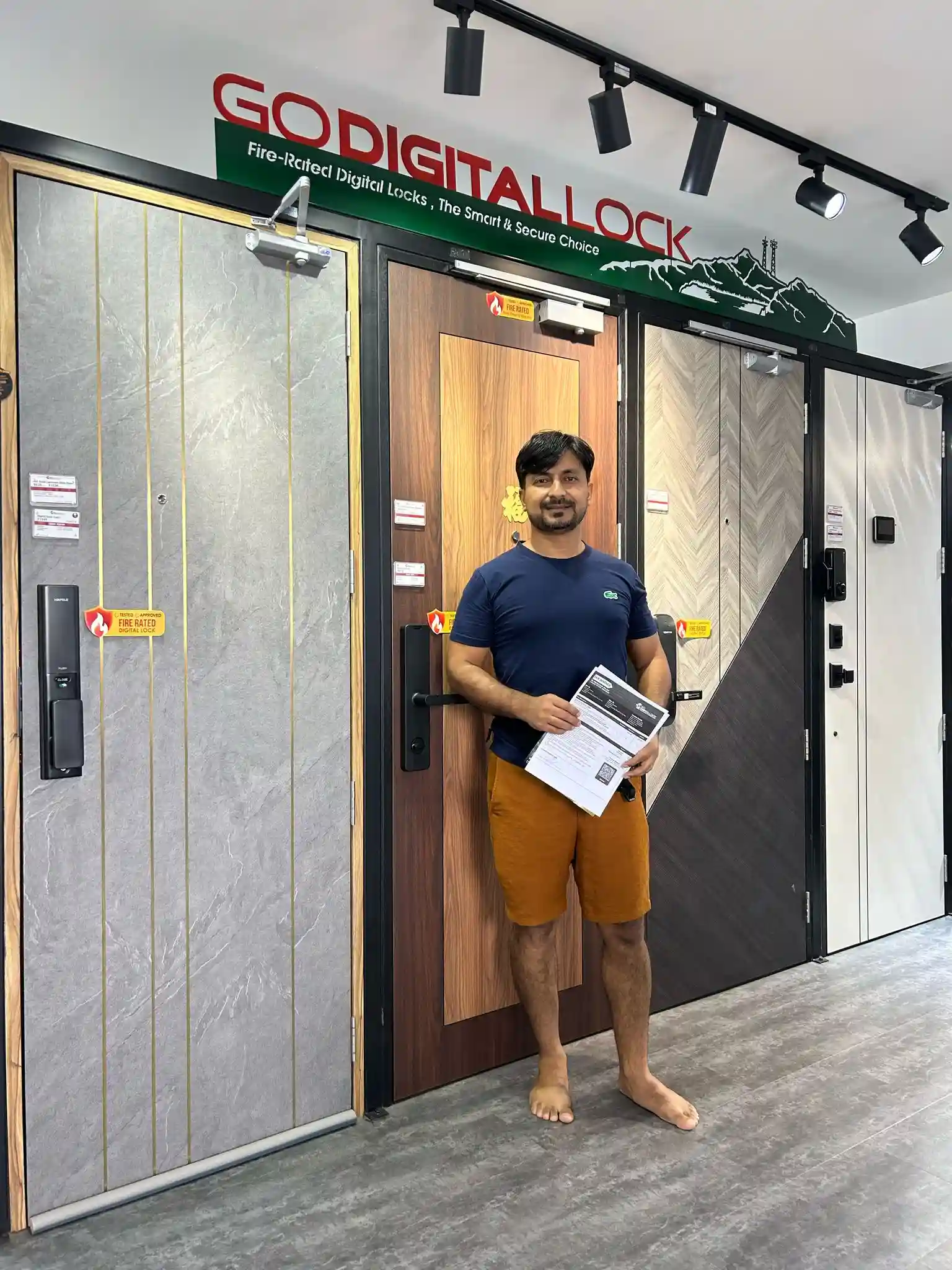 Go Digital Lock Happy Customers