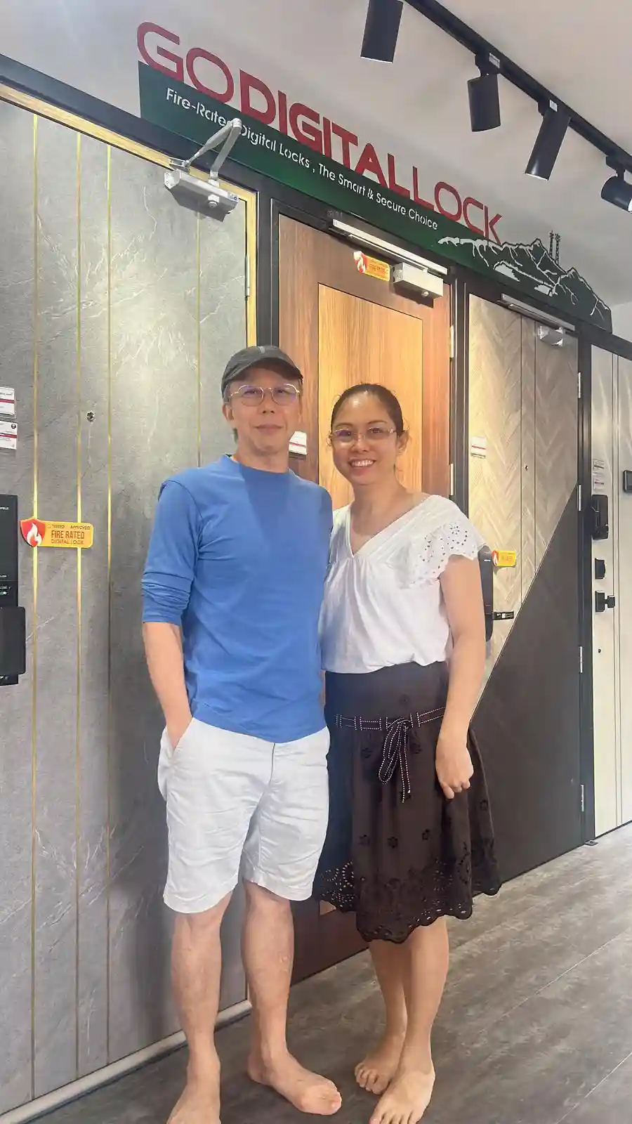 Go Digital Lock Happy Customers