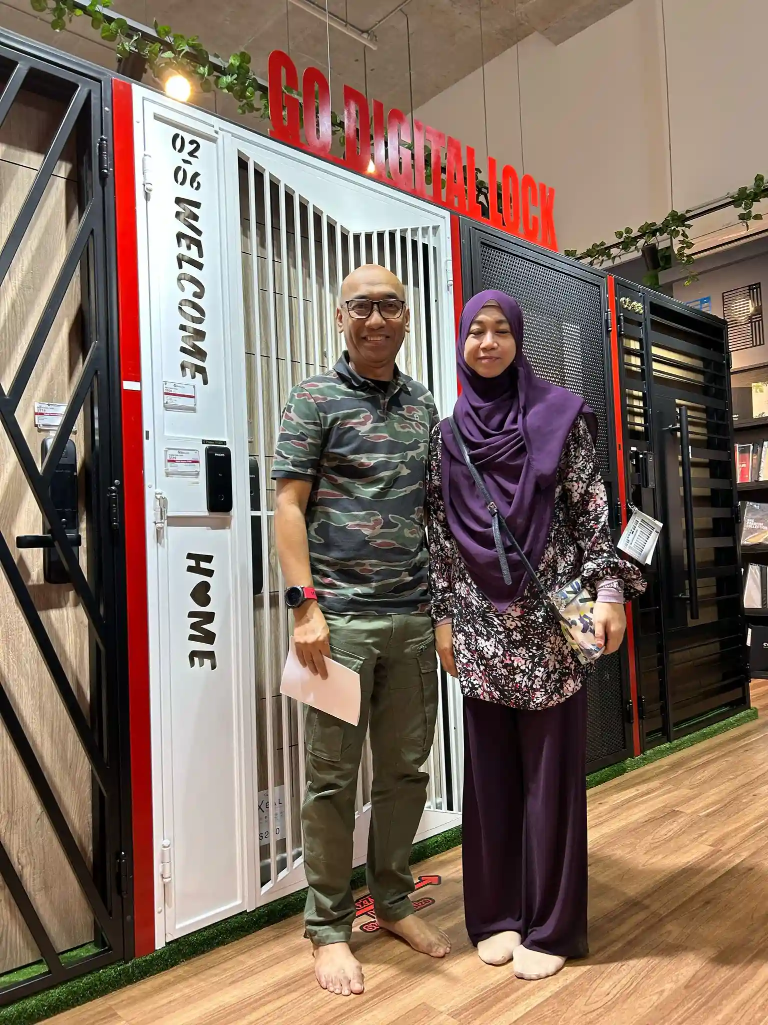 Go Digital Lock Happy Customers