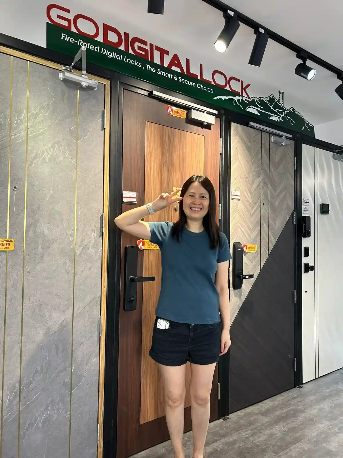 Go Digital Lock Happy Customers