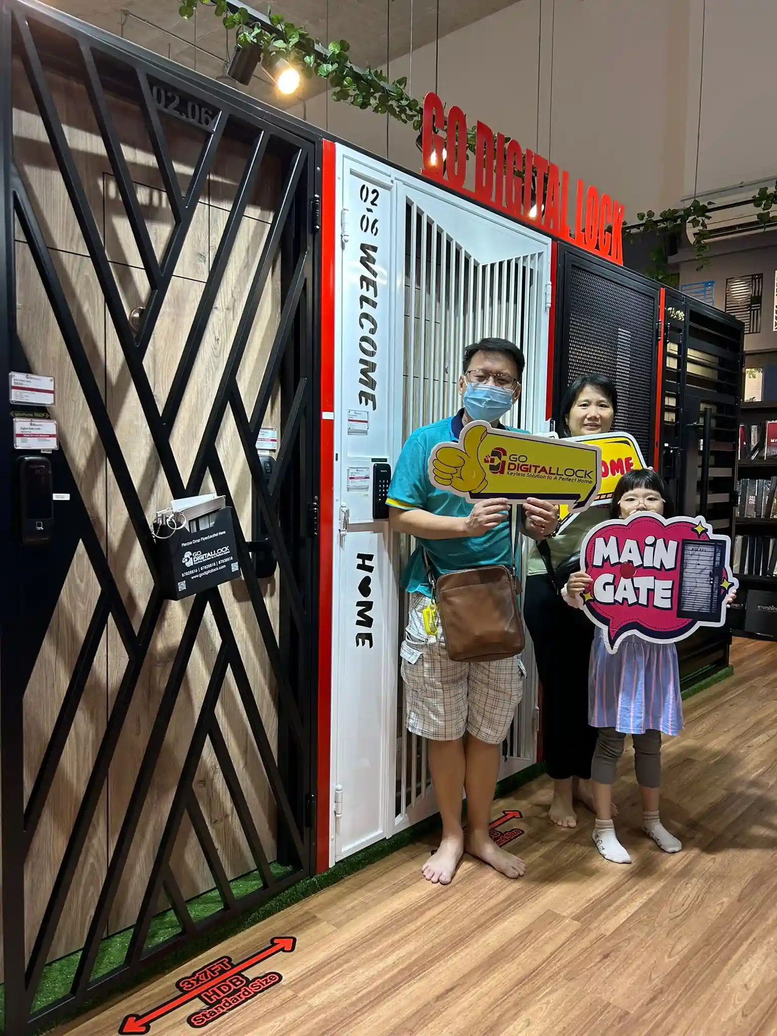 Go Digital Lock Happy Customers