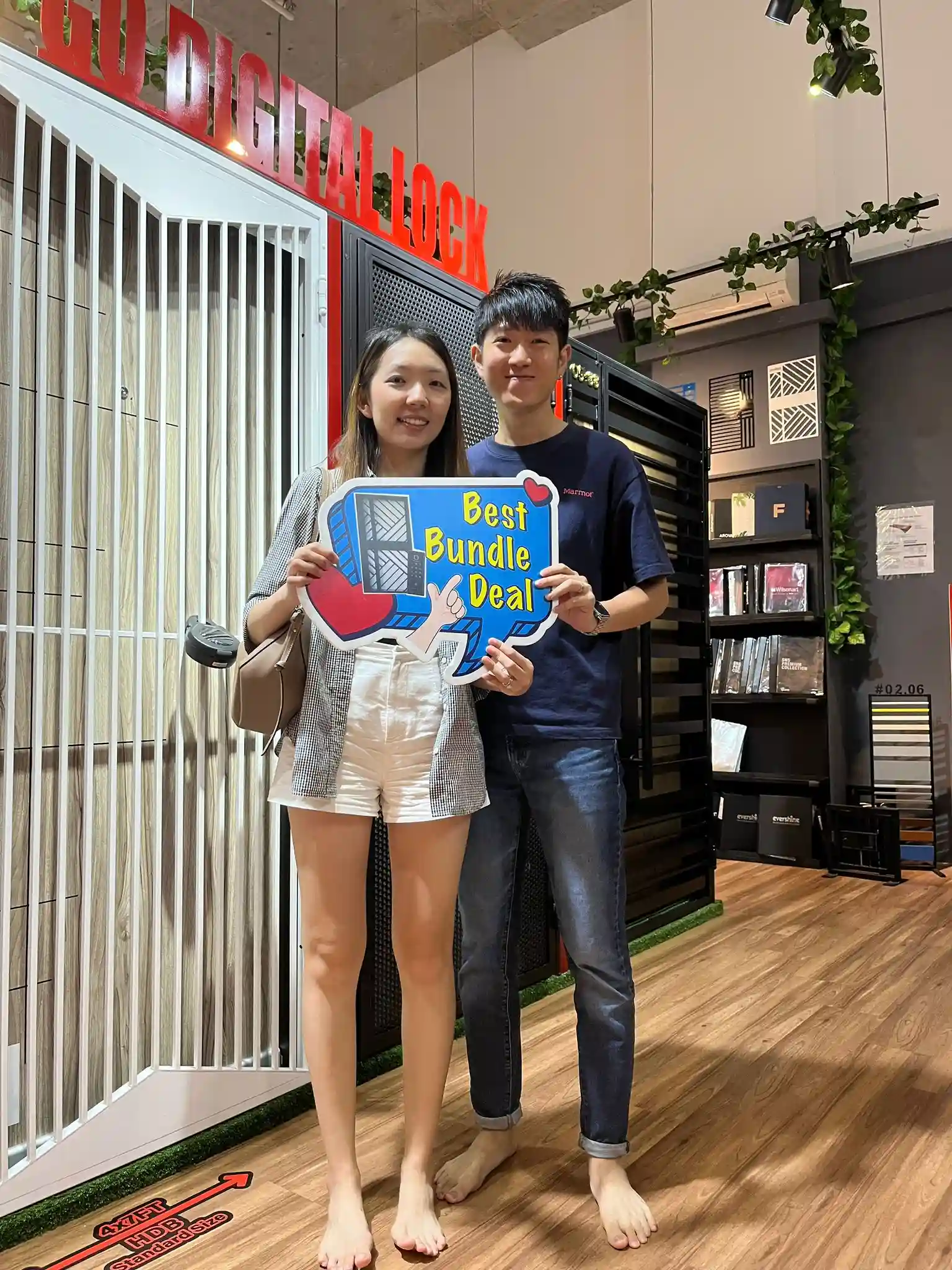 Go Digital Lock Happy Customers