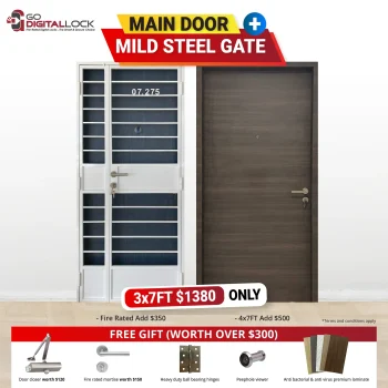 Main Door + Metal Gate Promotion 2025